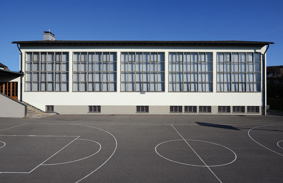 Turnhalle «Platte»: Zweckmässig, dauerhaft, materialgerecht – das moderne Bauen der 1930er-Jahre